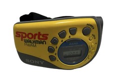 Sony Sports Walkman SRF-M78 Portable FM/AM Radio Arm Band Tested Works Vintage