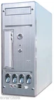 Micro ATX Desktop, Tower.300W PSU. Q-Tec EL-Micro. Fancy Blue LED. Beige CS102