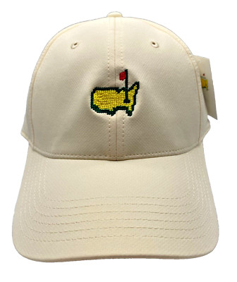 2025 Masters Butter Yellow Needlepoint Logo Men's Golf Hat Augusta National