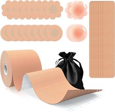 Boob Tape,Boobytape For Breast Lift,29 Pcs Bob Tape For Large Breast A-J Cup