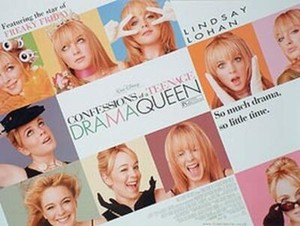 Confessions Of A Teenage Drama Queen Original Movie Poster ...