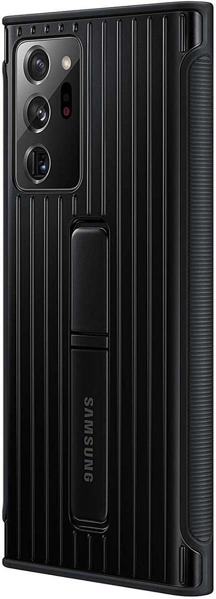 Samsung Galaxy Note 20 Black Protective Standing Cover Case EF