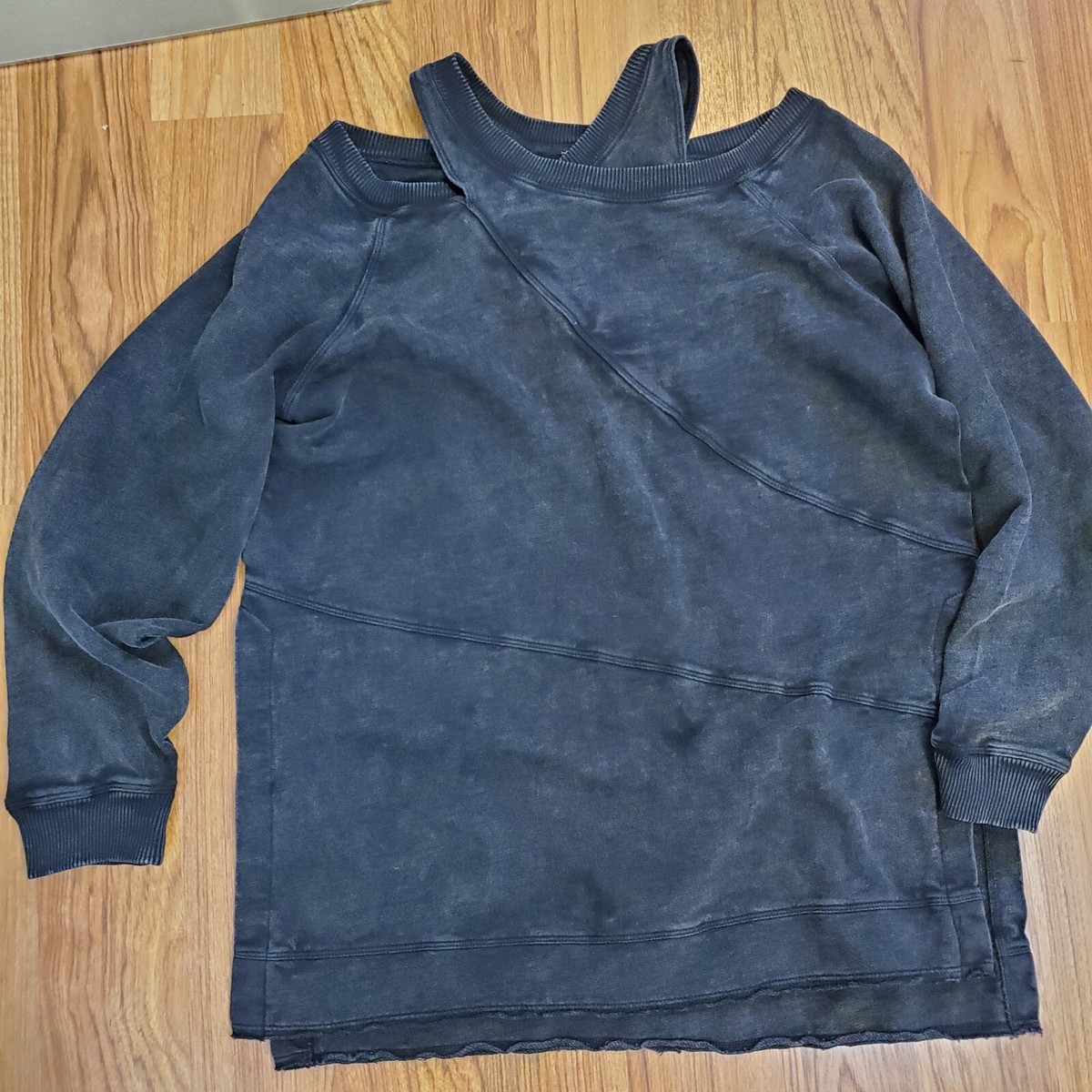 pilcro crossover sweatshirt