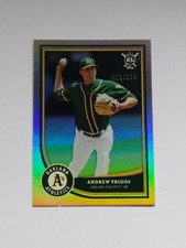 2018 Topps Big League ** RAINBOW FOIL ** #398 Andrew Triggs  #D / 100 