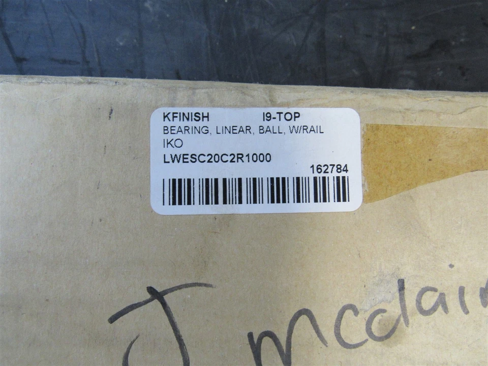 IKO LINEAR GUIDE BLOCKS/RAIL LWESC20C2R1000 - Image 3 of 3