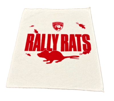 Florida Panthers Hockey NHL Rally Rats 3-21-24 Promotional Towel
