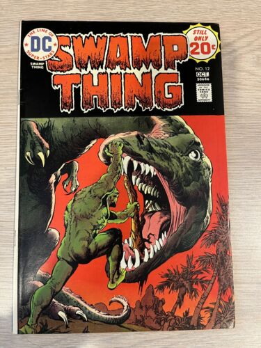 SWAMP THING #12 1974 DC 1st Series : LEN WEIN & NESTOR REDONDO : Nice Copy - Afbeelding 1 van 13