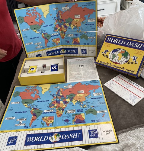 VINTAGE World Dash Board Game 1999! New- Opened- Complete!! - Picture 3 of 5
