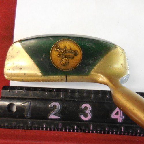 RH VINTAGTE RARE GEORGE LINDSEY CELEBRITY GOLF MATZIE PUTTER #O/H - Picture 3 of 8