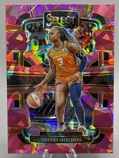 2024 Panini Select WNBA - Concourse Pink Ice Prizm #44 Tiffany Mitchell