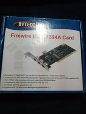 BYTECC Firewire IEEE 1394A PCI Card
