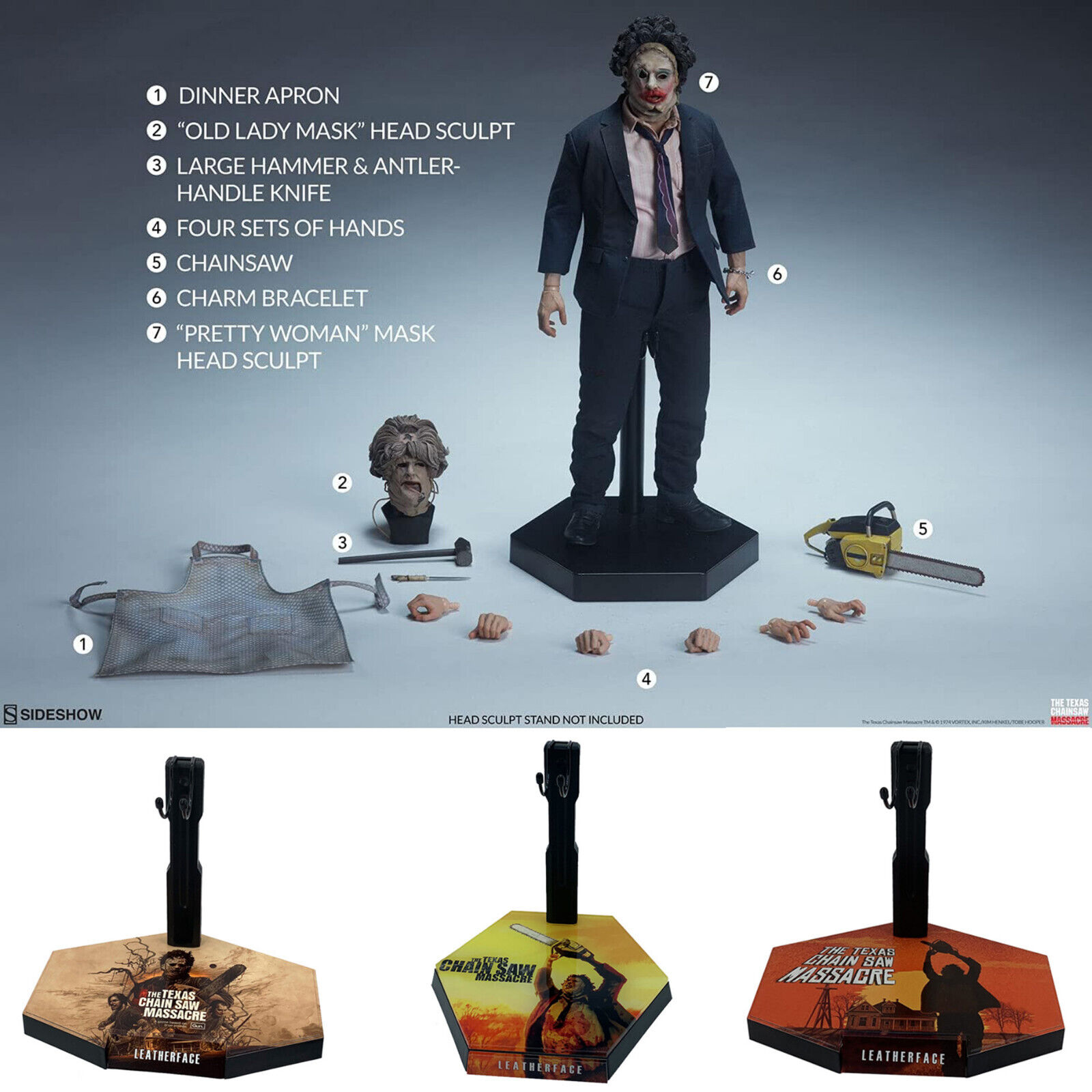 60 Inch Texas Chainsaw Massacre Leatherface Radar Licensing for