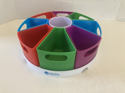 Learning Resources Create-A-Space Storage 10 PC Storage Craft School Organizer