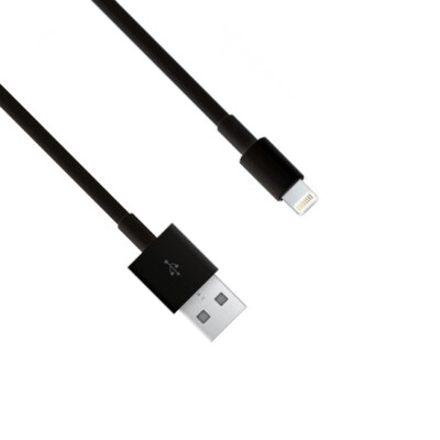 KNTK 6' Black MFiCertified Lightning USB Cord Charge Sync for iPhone iPad Cable