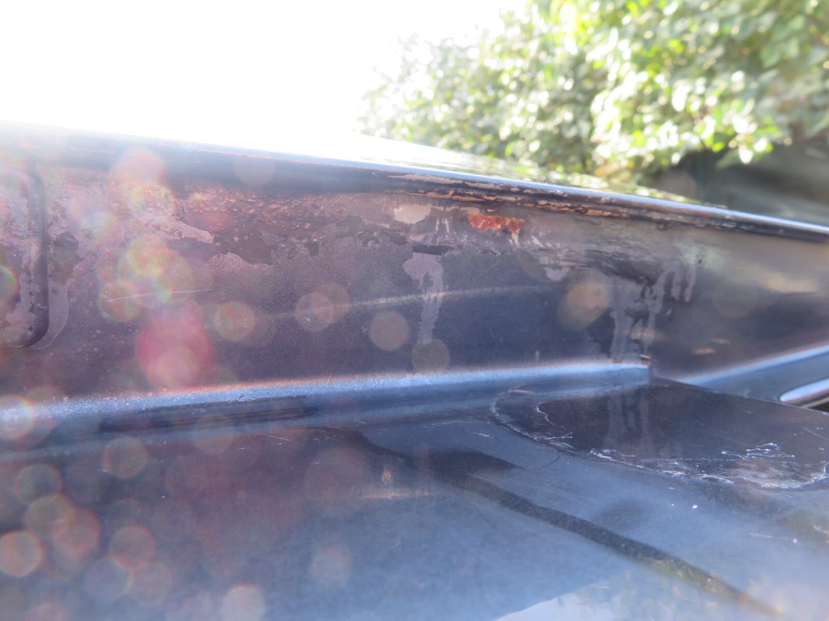 Originale BMW E34 Limousine Heckklappe in Diamantschwarz-metallic  