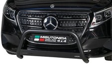 Frontbügel Edelstahl SCHWARZ für Mercedes V Klasse W447 Bj. 2024- Gutachten