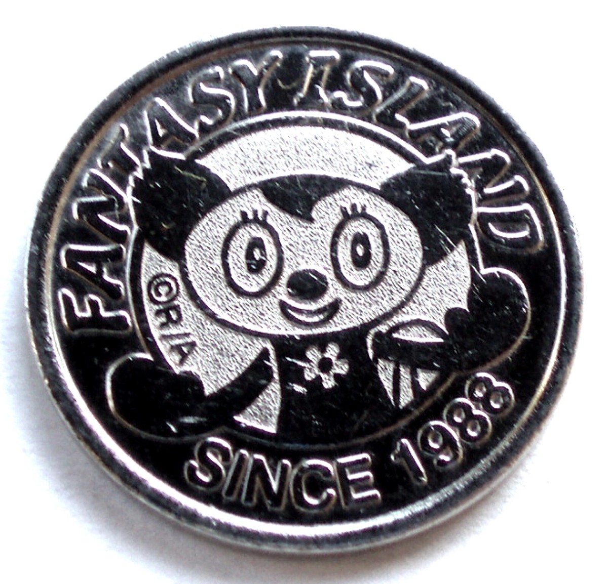 JAPAN, FANTASY ISLAND SINCE 1988 Arcade Token 24mm 4.7g CuNi JAPAN, FANTASY ISLAND SINCE 1988 Arcade Token 24mm 4.7g CuNi