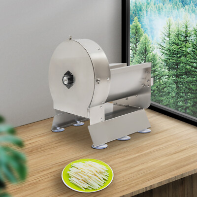 Commercial Silver Potato Slicer Fruit Vegetable Slicing Machine Cabbage Shredder