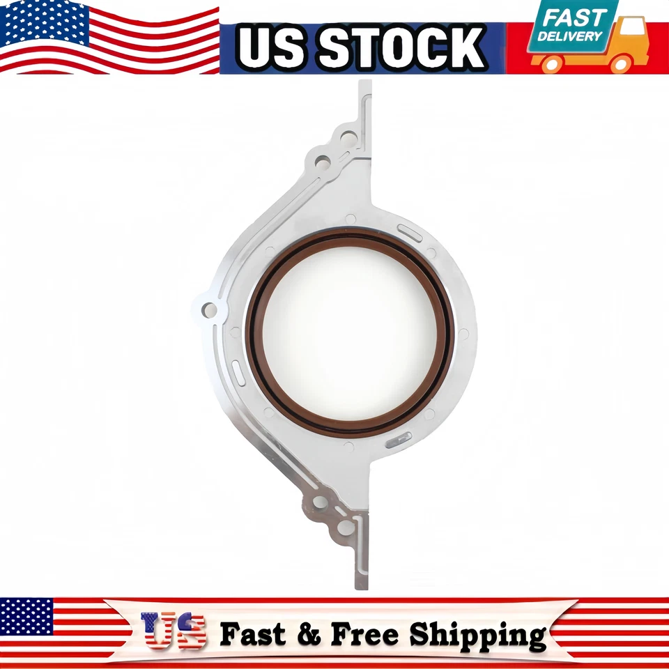 Sello de aceite de manivela principal trasera genuino OEM Nissan 1229631U20 con conjunto de retenedor VQ35DE Foto 4 de 4