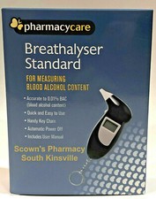 Pharmacy Care Breathalyser Measuring Blood Alcohol Content incl. 5 Mouthpieces