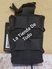 SINGLE OPEN TOP TACTICAL MAGAZINE MAG POUCH MOLLE BLACK READ