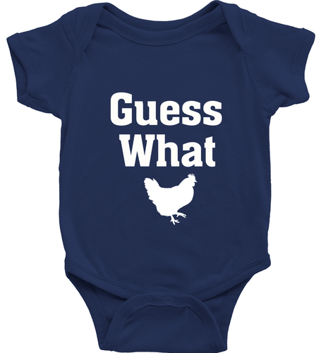 Toddler Kids Tee Youth T-Shirt Baby Bodysuit Funny Pet gift Guess What Chicken - Picture 6 of 30