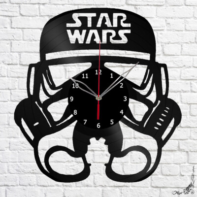 Vinyl Clock Star Wars Wall Clock Unique Art Vinyl Record Wall Clock 224 