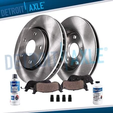 Front Brake Rotors Ceramic Pads for 1993 - 2002 Mercury	Villager Nissan	Quest