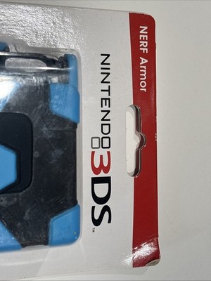 NIB* Nintendo 3DS Blue Nerf Armor Case, Sealed Brand New For