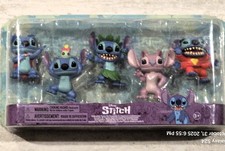 Disney Lilo & STITCH w/ ANGEL 2.5 inch Collectible 5 Piece Figure Set - NEW!