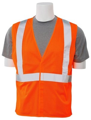 AwareWear 61434 Hi-Vis Safety Vest ANSI Class 2 Mesh Workwear Reflective - Large