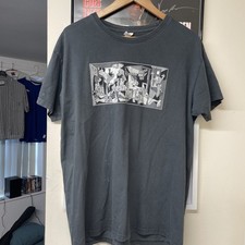 Futurama Pablo Picasso Art Style Shirt Adult Size Medium Cartoon Y2K 2000’s Gray