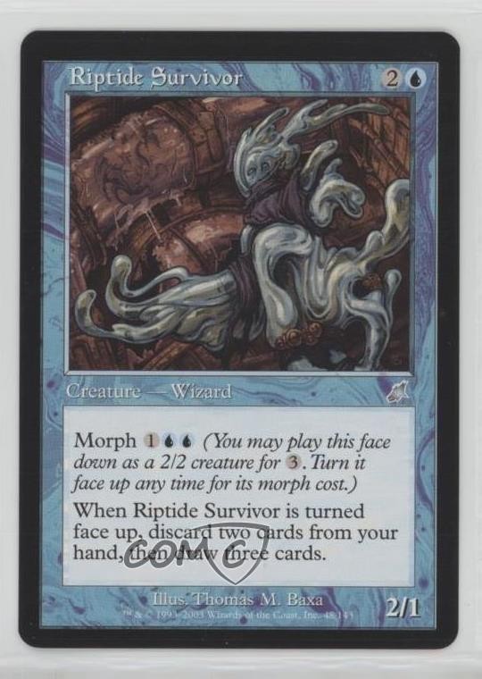 Riptide Survivor Magic: Scourge #48 2003