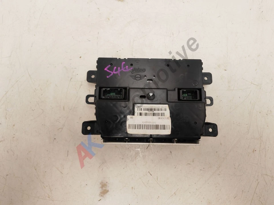 Mini Convertible R57 10-15 Climate Heater Control Window Switch Panel 3456797 - Image 4 of 4