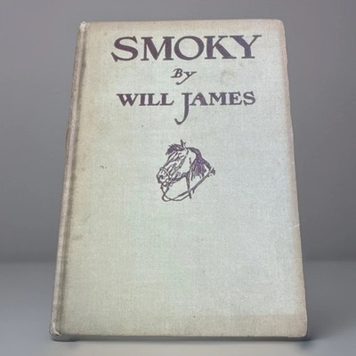 Antique VTG 1926 Smoky by Will James Hardcover Book Charles Scribner s Sons