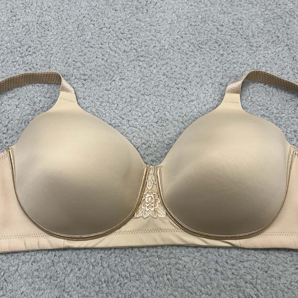 Vanity Fair Bra 38DD Wireless 71380 Full Figure Wireless Smoothing Bra