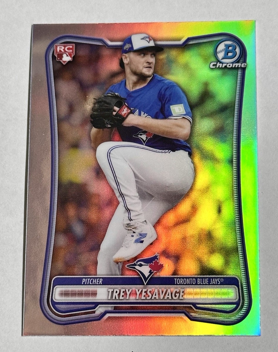2026 Bowman Trey Yesavage Red Rookie Redemption RC #41 Toronto