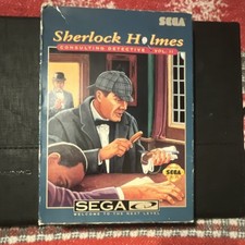 SEGA Sherlock Holmes Consulting Detective Vol. II Manual for Sega CD Original