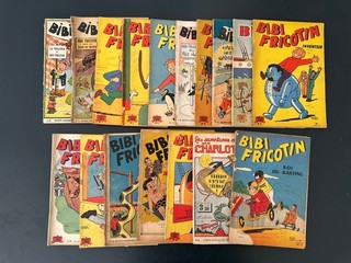 lot 13 BIBI FRICOTIN LACROIX 1 EO et 12 réédition entre 1 ET 21 . SPE L28