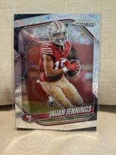 Panini Prizm LAZER PRIZM Jauan Jennings #258 49ers 2025 NFL Football Card