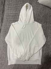 White Zara Hoodie Size Medium Long Sleeve