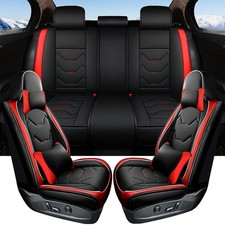 For Toyota Tacoma Crew Cab 4-door 2007-2024 Car Seat Covers Pu Leather Full Set