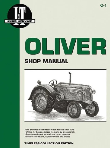 Oliver 60HC, 60KD, 70HC, 70KD, 80HC, 80KD, 90, 99 Repair Manual Clymer
