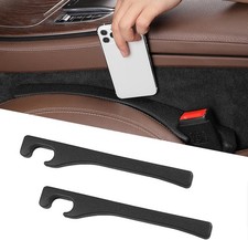 2-Pack Car Seat Gap Filler   Universal PU Leather Car Seat Gap Cover, Designed