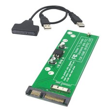 18pin to SATA Adapter with USB SATA Cable for 2010 2011 MacBook Air, HDD Hard...