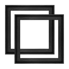 Canvas Frame for 20x20 Oil Paintings, 2 Pack Square Floating Frame for Stretc...