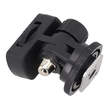Cold Shoe Adapter Mount for SLR and Mirrorless Cameras with 1/4 Thread