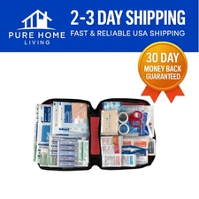 Comprehensive 313-Piece First Aid Kit for Home, Car & Travel - Stay Prepared