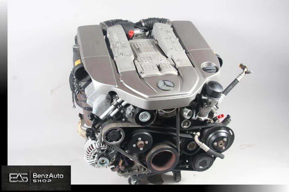 Mercedes R230 SL55 S55 CLS55 E55 AMG Complete Supercharged Engine Motor OEM 129k Foto 2 de 4