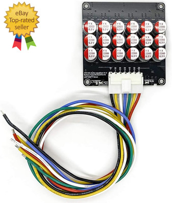 4S 5S 6S 5A Capacitor Active Equalizer Balancer Lifepo4 LFP Lithium Li-Ion